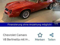 Orange Gebraucht 1979 Chevrolet Camaro Cabrio | 14.750 €
