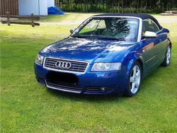 Blau Gebraucht 2002 Audi A4 Cabriolet Cabrio | 6.700 € (Etwas zu teuer)