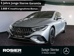 Silber / hightechsilber Gebraucht 2024 Mercedes EQE AMG 53 Premium Plus Limousine | 75.890 € (Superpreis)