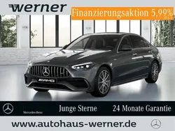 Lack selenitgrau Gebraucht 2024 Mercedes C43 AMG Premium Plus Limousine | 57.575 € (Guter Preis)