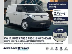 Candyweiß Neu 2025 VW ID. Buzz Pro Van | 54.790 € (Superpreis)
