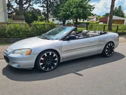 Silber Gebraucht 2001 Chrysler Sebring Cabriolet Cabrio | 2.299 € (Guter Preis)