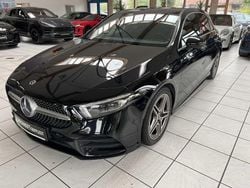 Schwarz Gebraucht 2022 Mercedes A200 AMG line Limousine | 24.900 € (Fairer Preis)
