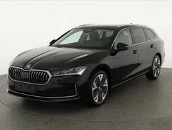 Onyx schwarz metallic Gebraucht 2024 Skoda Superb Selection Kombi | 42.490 € (Fairer Preis)