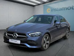 Blau Gebraucht 2023 Mercedes C200 Limousine | 36.599 € (Fairer Preis)
