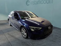 Blau Gebraucht 2022 Audi A3 Sportback e-tron S-Line Limousine | 28.480 € (Fairer Preis)