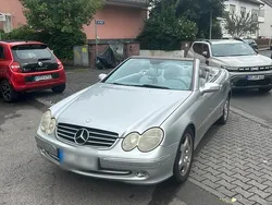 Silber Gebraucht 2003 Mercedes CLK200 Avantgarde Cabrio | 4.800 €