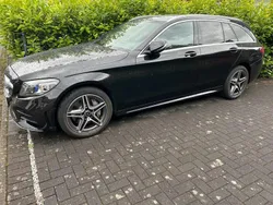 Schwarz Gebraucht 2019 Mercedes C300 AMG line Kombi | 27.500 € (Fairer Preis)