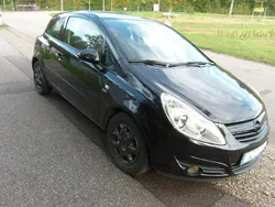Schwarz Gebraucht 2007 Opel Corsa Catch Me Limousine | 999 € (Superpreis)