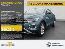Blau Gebraucht 2025 VW T-Roc Cabriolet Style Cabrio | 28.940 € (Fairer Preis)