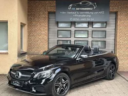 Schwarz Gebraucht 2019 Mercedes C180 AMG line Cabrio | 27.499 € (Guter Preis)