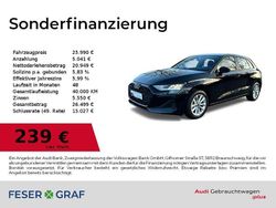 Brillantschwarz Gebraucht 2024 Audi A3 Ambiente Limousine | 25.990 €