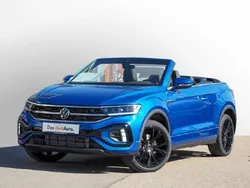 Blau Gebraucht 2022 VW T-Roc Cabriolet R-line Cabrio | 35.949 € (Fairer Preis)