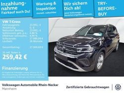 Deep black perleffekt Gebraucht 2025 VW T-Cross Goal SUV | 23.992 € (Fairer Preis)