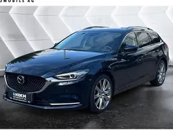 Blau Gebraucht 2023 Mazda 6 Exclusive-Line Kombi | 25.880 € (Guter Preis)