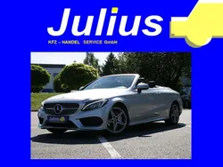 Silber Gebraucht 2018 Mercedes C200 Cabrio | 24.790 € (Fairer Preis)