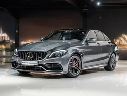 Grau Gebraucht 2019 Mercedes C63S AMG AMG Limousine | 56.980 € (Superpreis)