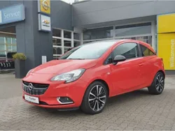 Lava rot Gebraucht 2017 Opel Corsa Color Edition Kleinwagen | 8.490 € (Fairer Preis)