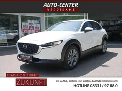 Arctic white Gebraucht 2024 Mazda CX-30 Exclusive-Line SUV | 25.990 € (Guter Preis)