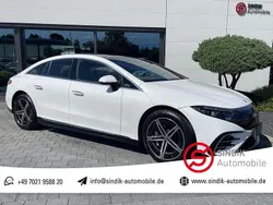 Weiß Gebraucht 2023 Mercedes EQS580 Premium Plus Limousine | 73.580 € (Superpreis)