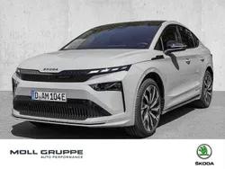 Stahlgrau Gebraucht 2025 Skoda Enyaq iV SportLine SUV | 49.980 € (Fairer Preis)