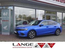 Prem crystal blue m Gebraucht 2024 Honda Civic Elegance Limousine | 30.870 € (Superpreis)