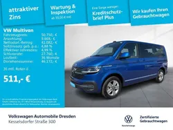 Blau Gebraucht 2021 VW T6.1 Comfortline Van | 50.750 € (Etwas zu teuer)