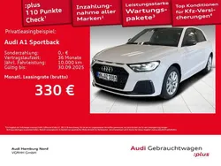 Cortinaweiß Gebraucht 2025 Audi A1 Sportback Advanced Plus Kleinwagen | 24.420 € (Fairer Preis)