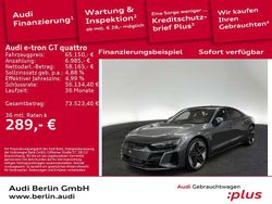 Daytonagrau perleffekt Gebraucht 2022 Audi e-tron GT quattro Ambiente Limousine | 65.150 € (Teuer)