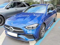 Blau Gebraucht 2024 Mercedes C300 AMG line Kombi | 40.500 € (Guter Preis)