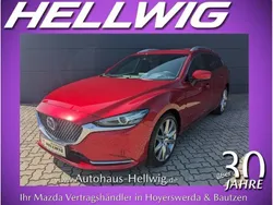 Soul red crystal metallic (metallic) Gebraucht 2024 Mazda 6 Takumi-Line Kombi | 32.280 € (Fairer Preis)