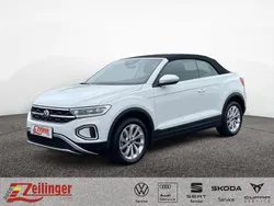 Weiß Gebraucht 2024 VW T-Roc Cabriolet Style Cabrio | 29.799 € (Superpreis)
