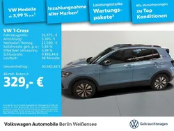 Clear blue metallic Gebraucht 2025 VW T-Cross Goal SUV | 26.975 € (Guter Preis)