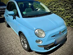 Blau Gebraucht 2010 Fiat 500 Lounge Kleinwagen | 4.700 € (Etwas zu teuer)