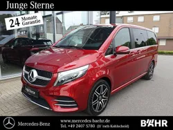 Hyazinthrot Gebraucht 2021 Mercedes V300 AMG Van / Kleinbus | 57.750 € (Teuer)