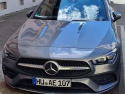 Grau Gebraucht 2020 Mercedes CLA200 AMG line Coupé | 33.000 € (Teuer)