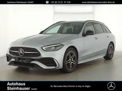 Silber Gebraucht 2023 Mercedes C180 AMG line Kombi | 35.900 € (Fairer Preis)