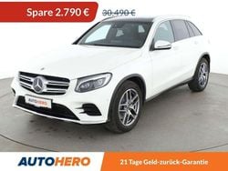Polarweiss Gebraucht 2018 Mercedes GLC220 AMG line SUV | 27.700 € (Guter Preis)