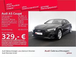 Mythosschwarz metallic Gebraucht 2021 Audi A5 S-Line Coupé | 36.983 € (Fairer Preis)