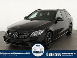Schwarz Gebraucht 2021 Mercedes C300e AMG line Kombi | 31.995 € (Fairer Preis)