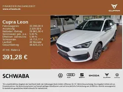 Weiß Gebraucht 2023 Cupra Leon Kombi | 33.290 € (Fairer Preis)