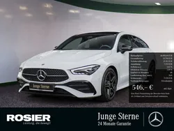 Weiss / digitalweiss Gebraucht 2023 Mercedes CLA200 Shooting Brake Premium Kombi | 36.890 € (Etwas zu teuer)