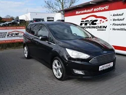 Schwarz Gebraucht 2015 Ford Grand C-Max Titanium Van / Kleinbus | 9.990 € (Teuer)