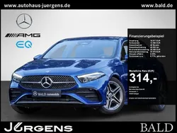Blau metalliclack spektralbla Gebraucht 2024 Mercedes A180 AMG Limousine | 33.390 € (Fairer Preis)