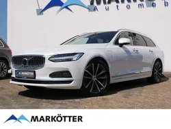 Weiss Gebraucht 2022 Volvo V90 Plus Kombi | 31.990 € (Guter Preis)