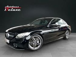 Schwarz metallic Gebraucht 2019 Mercedes C200 AMG line Limousine | 26.900 € (Teuer)
