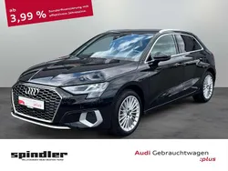 Mythosschwarz metallic Gebraucht 2024 Audi A3 Advanced Plus Limousine | 29.480 € (Superpreis)