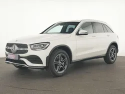 Polarweiss Gebraucht 2022 Mercedes GLC300e AMG line SUV | 35.888 € (Fairer Preis)