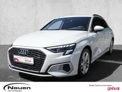 Gletscherweiß metallic Gebraucht 2023 Audi A3 Sportback Advanced Plus Limousine | 28.441 € (Fairer Preis)