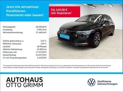 Schwarz (grenadillschwarz metallic) Gebraucht 2024 VW Golf VIII Move Kleinwagen | 27.980 € (Fairer Preis)